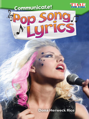 cover image of Communicate! Pop Song Lyrics